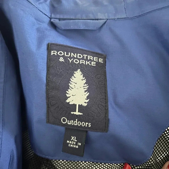 blue rain jacket - Picture 5 of 8